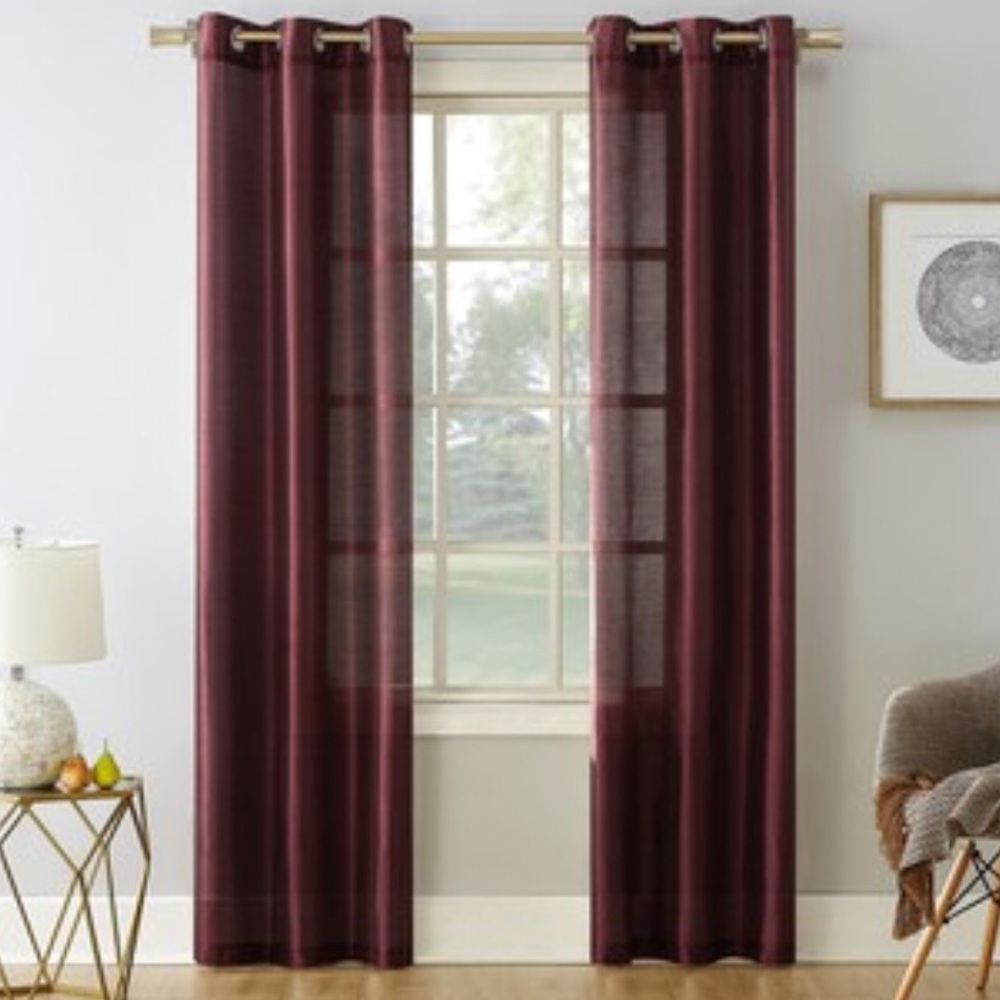 2-pack Casual Window Curtains